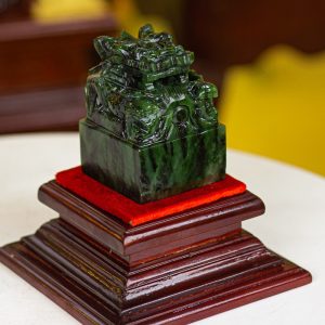 Ấn Rồng Đá Serpentine
