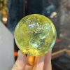 Bi Cau Da Thach Anh Vang Duong Kinh 6.5 cm Can Nang 395 g 2