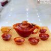 Bộ Ấm Trà Đá Mã Não (Agate)