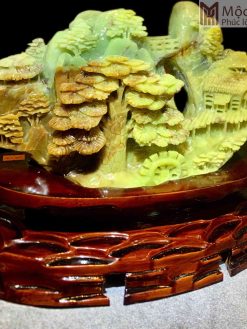 Bồng Lai Tiên Cảnh Đá Serpentine