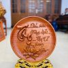 Đĩa Gỗ Trang Trí Gỗ Hương
