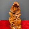 Khỉ Tài Lộc Gỗ Hương