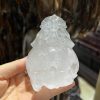 Long Quy Da Thach Anh Trang Cao 6.5 cm Ngang 9.5cm Can Nang 380g 3