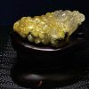 Tượng Thiềm Thừ Đá Thạch Anh Tóc Vàng