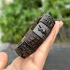 Vòng Tay Trầm Tốc Bông Indo Khắc 12 Con Giáp