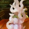 Cửu Vĩ Hồ Ly Đá Thạch Anh Hồng