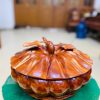 Khay Quả Bí Ngô Thịnh Vượng Gỗ Hương