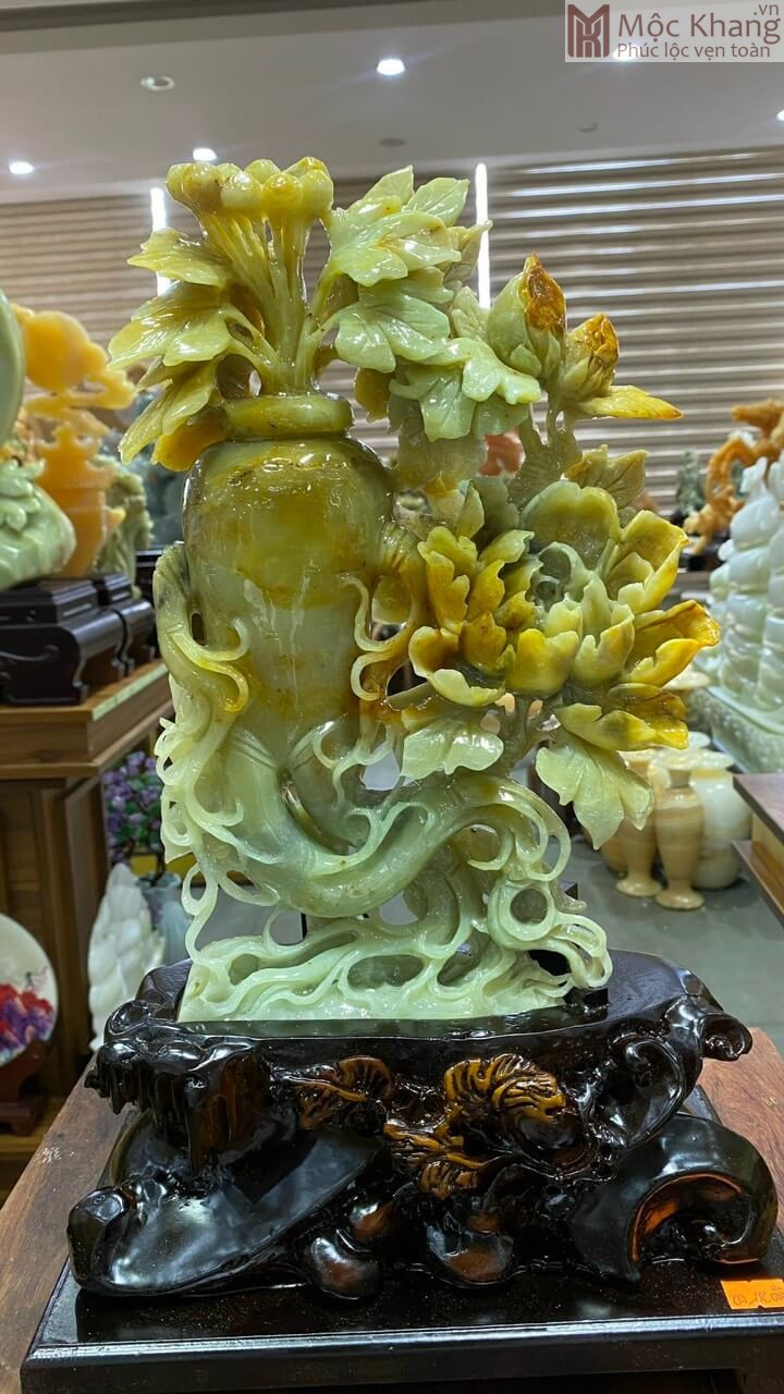 tac-pham-nhan-sam-mau-don-phu-quy-ngoc-serpentine-cao-30-ngang-20cm-1.jpg Tác Phẩm Nhân Sâm Mẫu Đơn Phú Quý Ngọc Serpentine