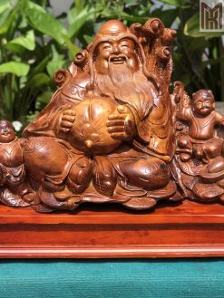 Tượng Ông Thọ Gỗ Ngọc Am