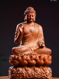 Tượng Phật Tổ Gỗ Trắc
