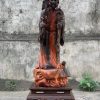 Tượng Thần Y Hoa Đà Gỗ Trắc