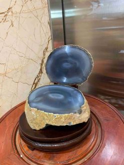 Bát Tụ Bảo Đá Mã Não (Agate)