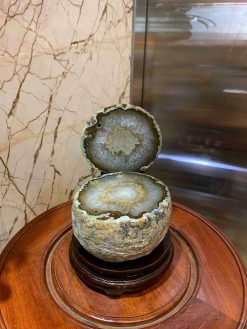 Bát Tụ Bảo Đá Mã Não (Agate)