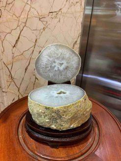 Bát Tụ Bảo Đá Mã Não (Agate)