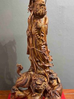 Đạt Ma Sư Tổ Gỗ Sưa