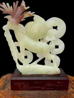 Tượng Hươu Phú Quý Ngọc Onyx