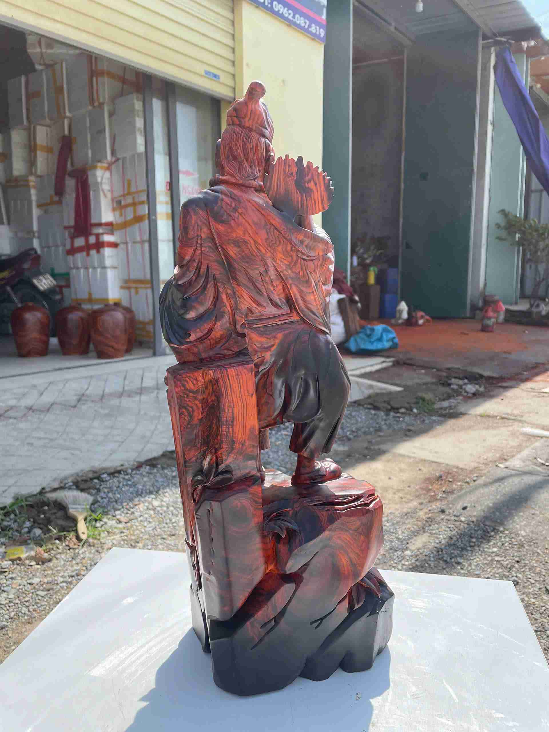 Tế Công Gỗ Trắc Cao 50 Ngang 20 Sâu 14 (cm) (4)