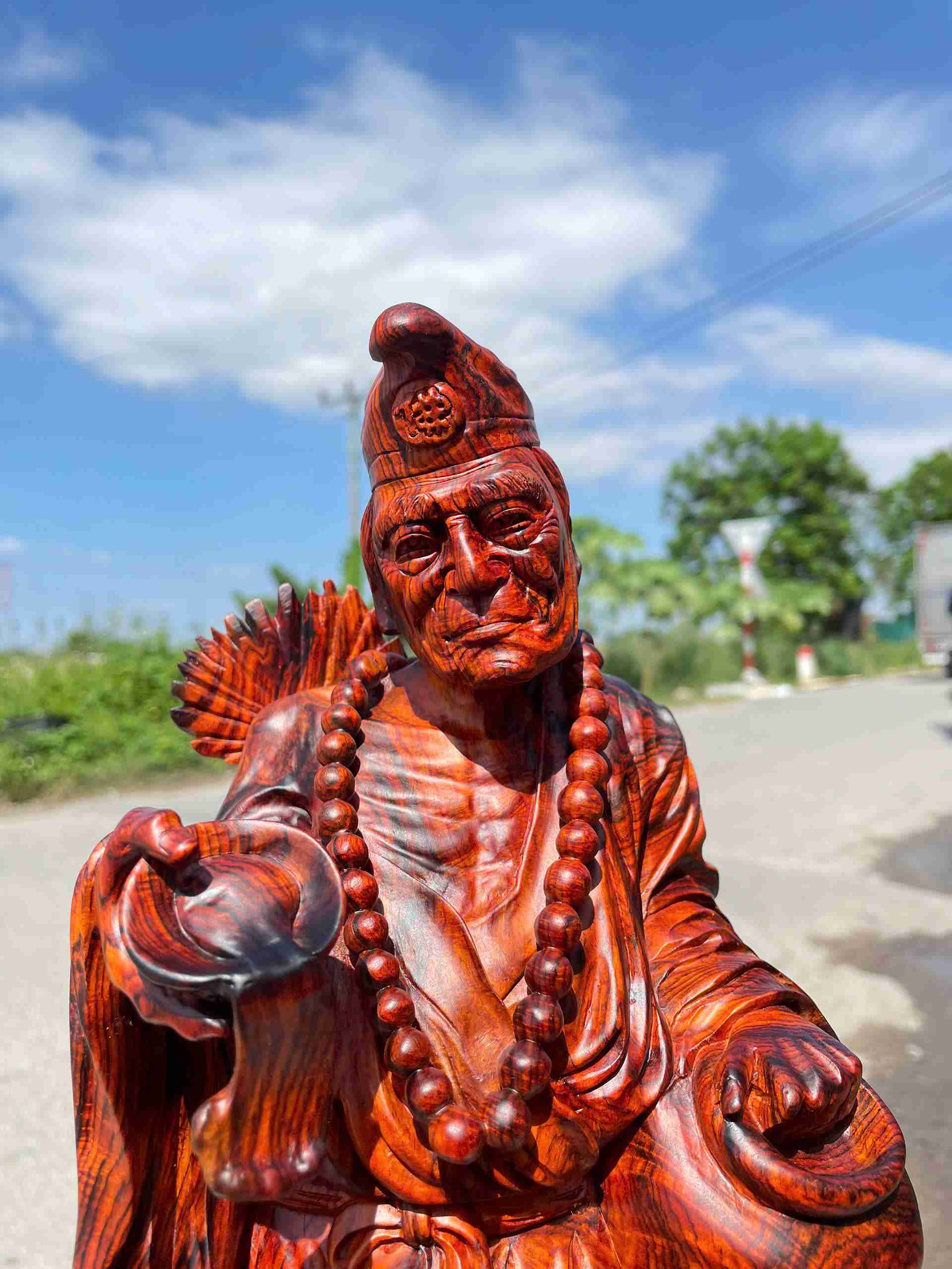 Tế Công Gỗ Trắc Cao 50 Ngang 20 Sâu 14 (cm) (5)