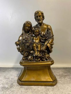 Tượng Gia Đình Chúa ( Holy Family ) Đồng Cao 32 Ngang 19 (cm) Cân Nặng 6,1 (kg)