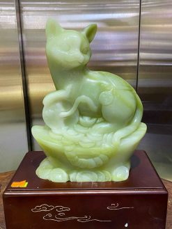 Tượng Mèo Ngọc Onyx