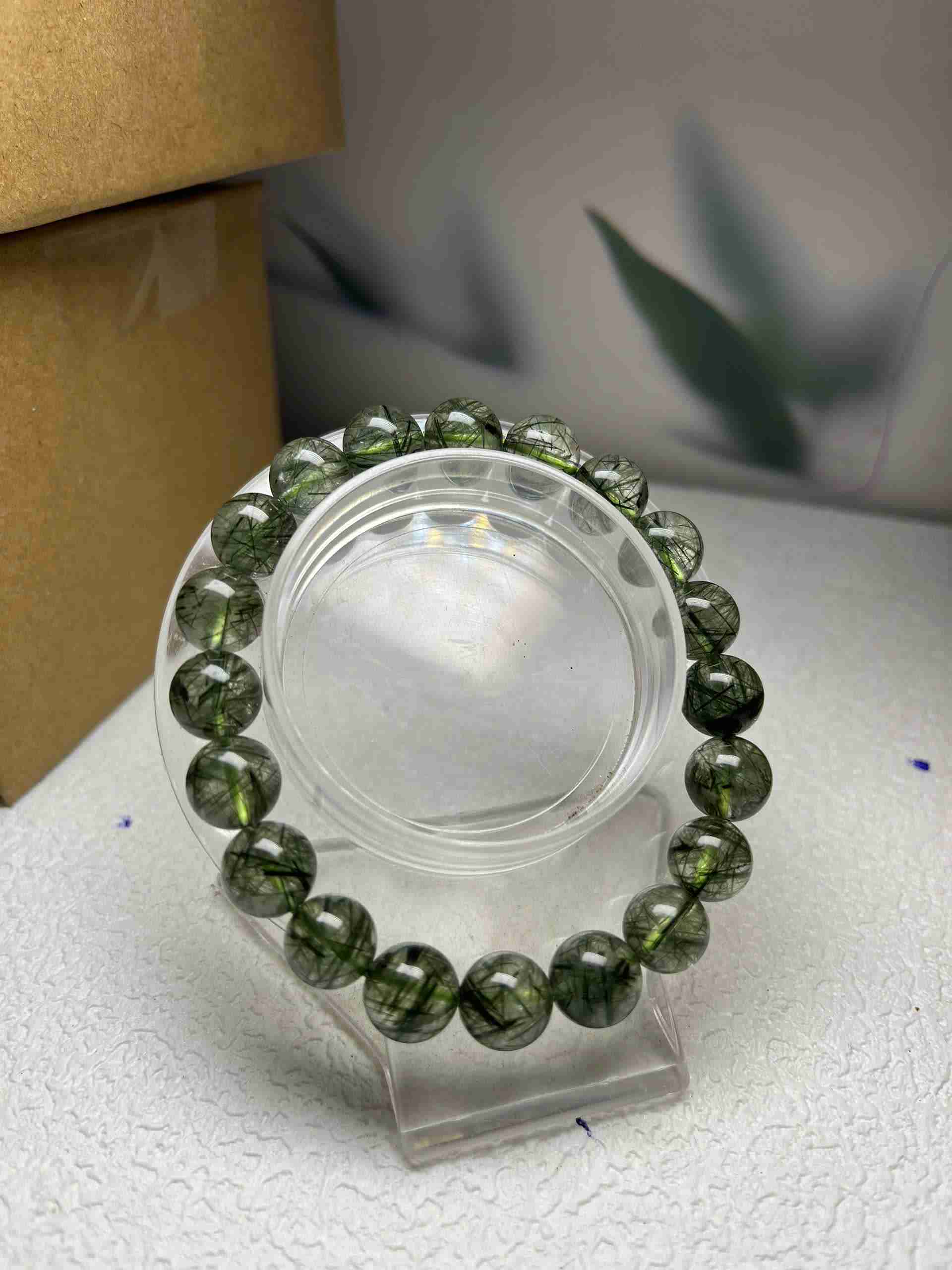 Vòng Tay Đá Thạch Anh Đường Kính Hạt 11 (mm) (2)