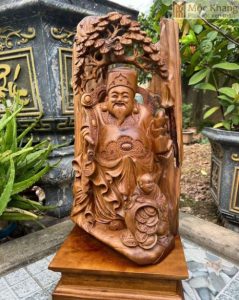 Nên đặt Tượng Gỗ Thần Tài ở đâu?