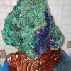 tinh the da azurite cong sinh malachite nu nhung cao 26 cm can nang 7 6 kg 4