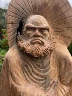 Tượng Đạt Ma Giáo Hóa Gỗ Ngọc Am