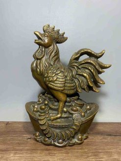 Tượng Gà Tài Lộc Đồng