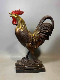 Tượng Gà Tài Lộc Đồng