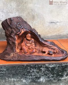 Tượng gỗ Đạt Ma có ý nghĩa gì?
