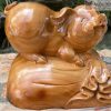 Tượng Heo Phong Thủy Gỗ Ngọc Am