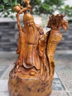 Tượng Ông Thọ Gỗ Xá Xị