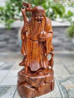 Tượng Ông Thọ Gỗ Xá Xị