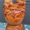 tuong tam coc kim tien go cam cao 50 ngang 33 sau 33 cm 1