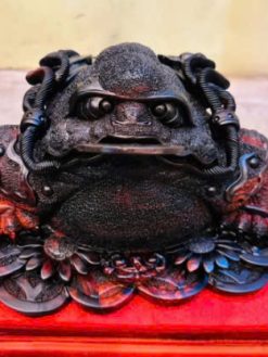 Tượng Thiềm Thừ Gỗ Trắc