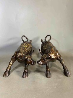 Tượng Trâu Phong Thủy Đồng