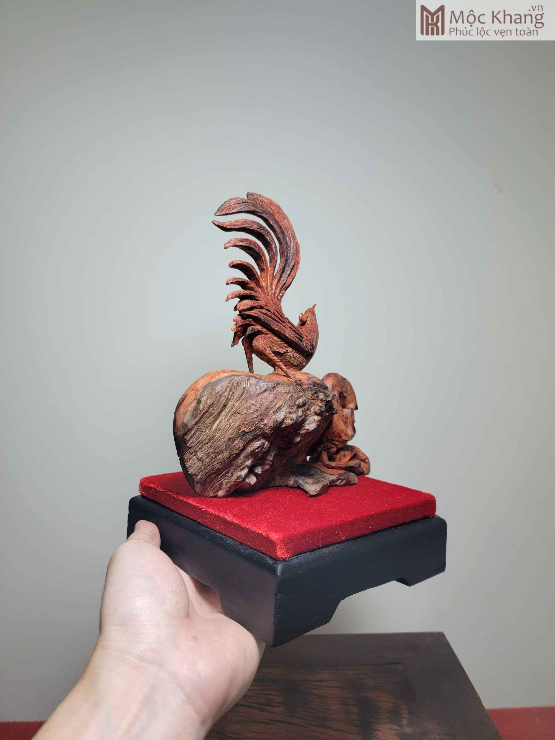 Chim Gỗ Nu Trắc Cao 30 Ngang 12 Sâu 6 (cm) (1)