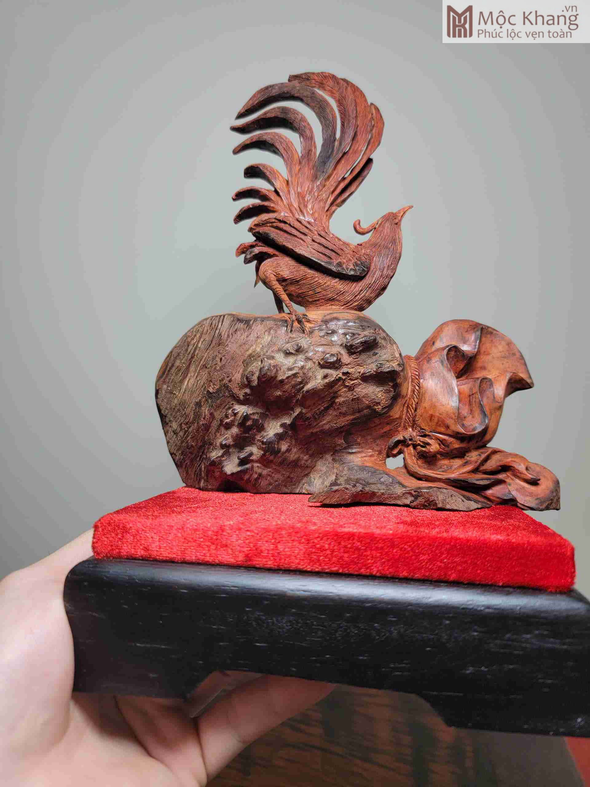 Chim Gỗ Nu Trắc Cao 30 Ngang 12 Sâu 6 (cm) (4)