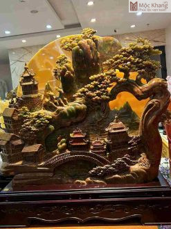 Bồng Lai Tiên Cảnh Ngọc Onyx