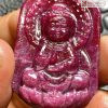 Mặt Dây Phật Thích Ca Đá Ruby