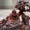 Tượng Đạt Ma Sư Tổ Gỗ Trắc
