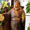Tượng Thần Tài Gỗ Bách Xanh