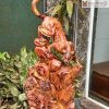 Tượng Báo Săn Mồi Gỗ