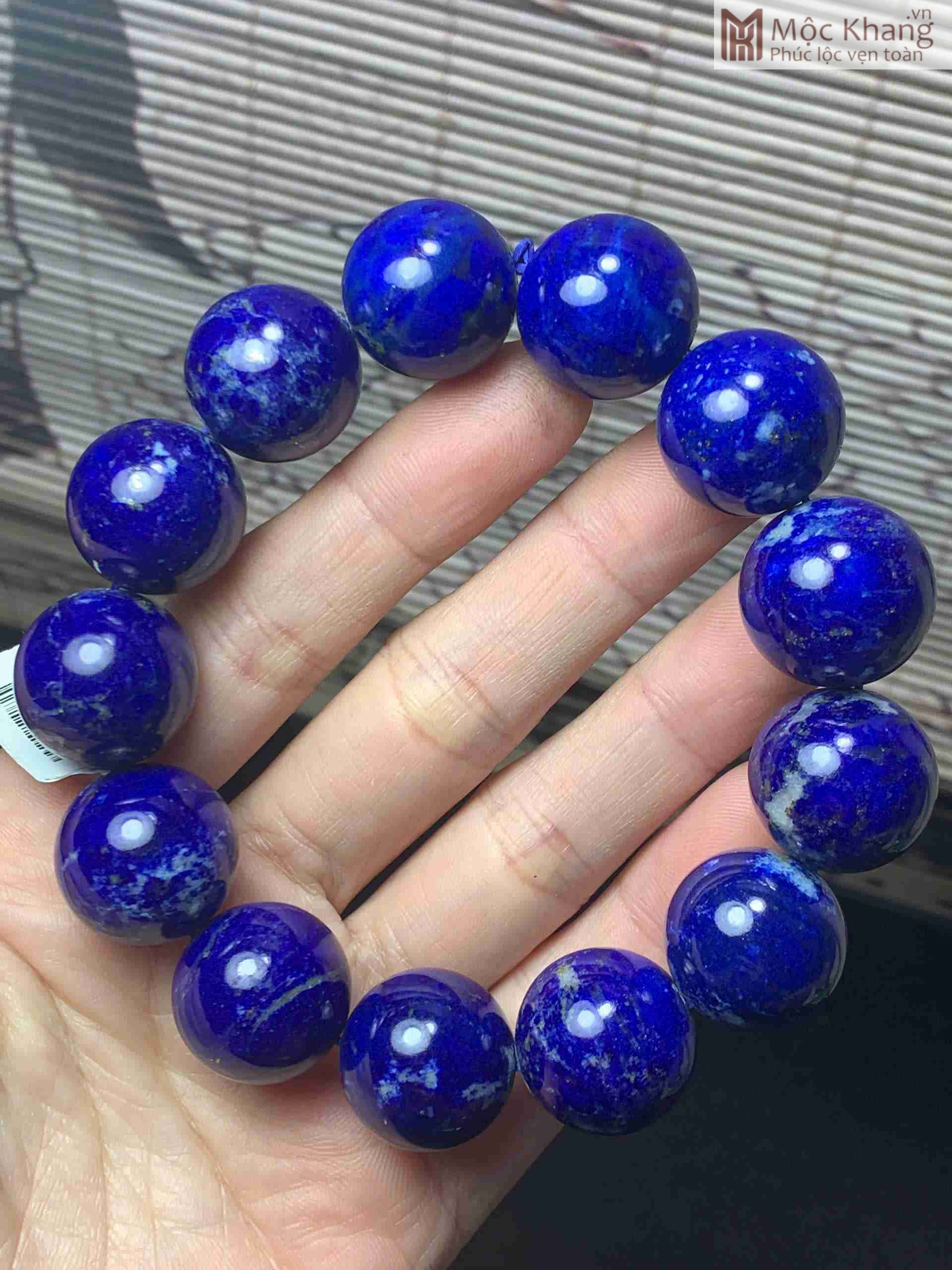 Vòng Tay Ngọc Lapit Đường Kính Hạt 17 (mm) (2) Vòng Tay Ngọc Lapit