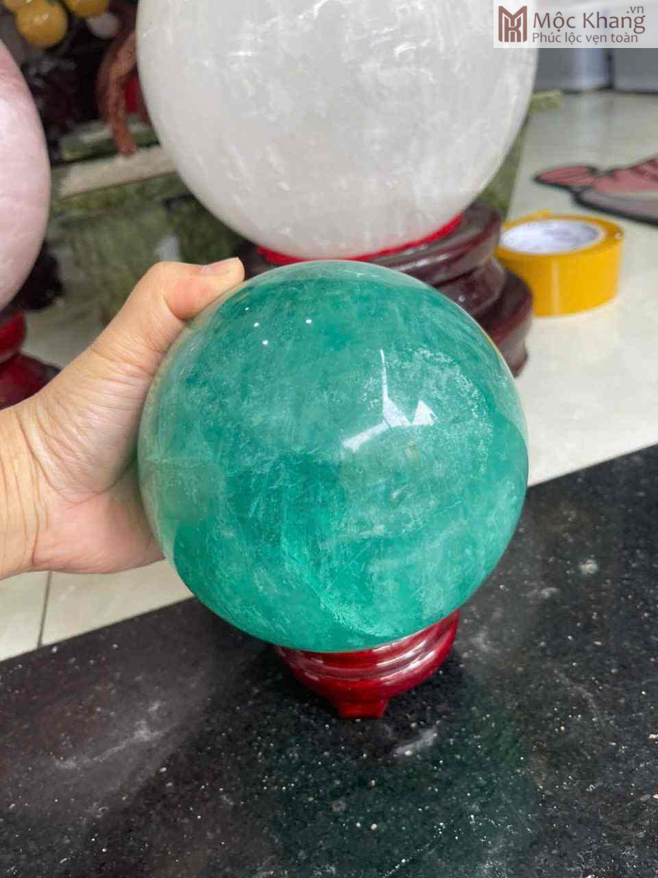 bi-cau-thach-anh-xanh-duong-kinh-15-cm (3)_3_11zon Bi Cầu Thạch Anh Xanh