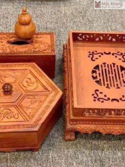 Bộ Quà Tặng Gỗ Hương