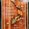 Tranh Bản Đồ Việt Nam Gỗ Hương