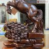tuong ngua phong thuy nhat ma phi thien go cam cao 58 ngang 36 sau 19 cm 4 4 11zon