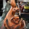 Tượng Rắn Phong Thủy Gỗ Trắc